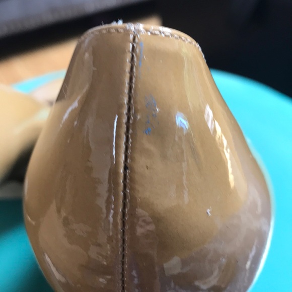 Kate Spade Camel Patent Leather Heels - Picture 6 of 7